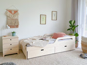 Modern bed with cutouts PLY
