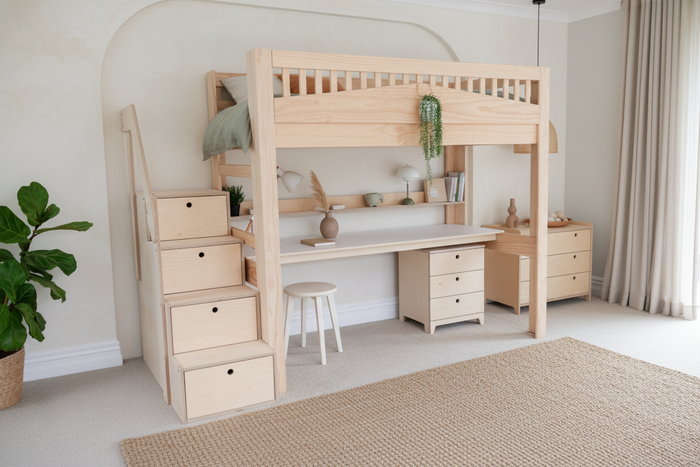 Cozy Loft Bed PINE
