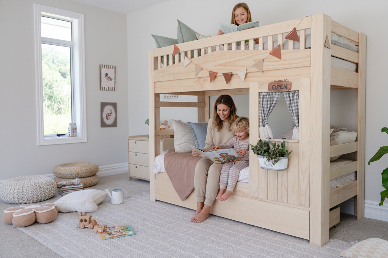 Tree House Bunk Bed | Magic of wood NZ bunk beds