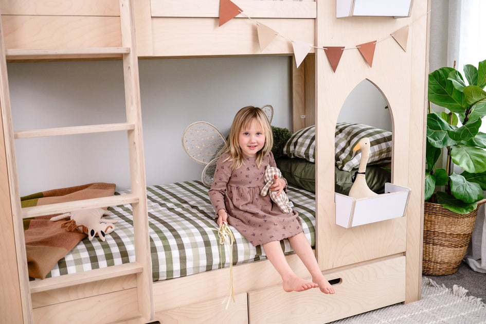 Castle One Tower Bunk Bed | Magic of wood NZ bunk beds