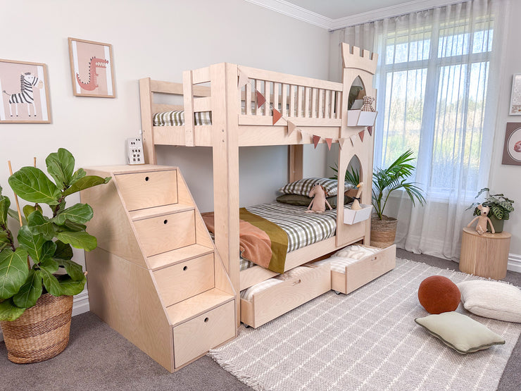Castle One Tower Bunk Bed