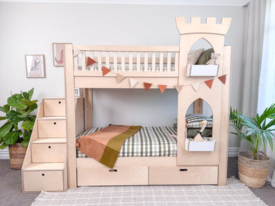 Castle One Tower Bunk Bed