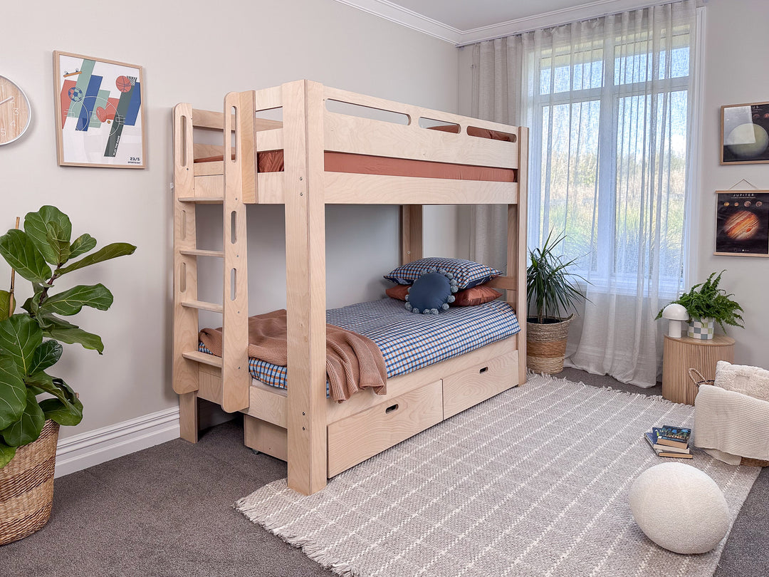 Bunk beds Birch PLY – Magic of wood NZ