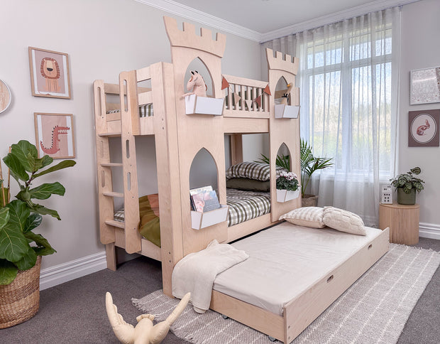 Castle Bunk Bed with Two Towers