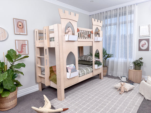 Castle Bunk Bed with Two Towers