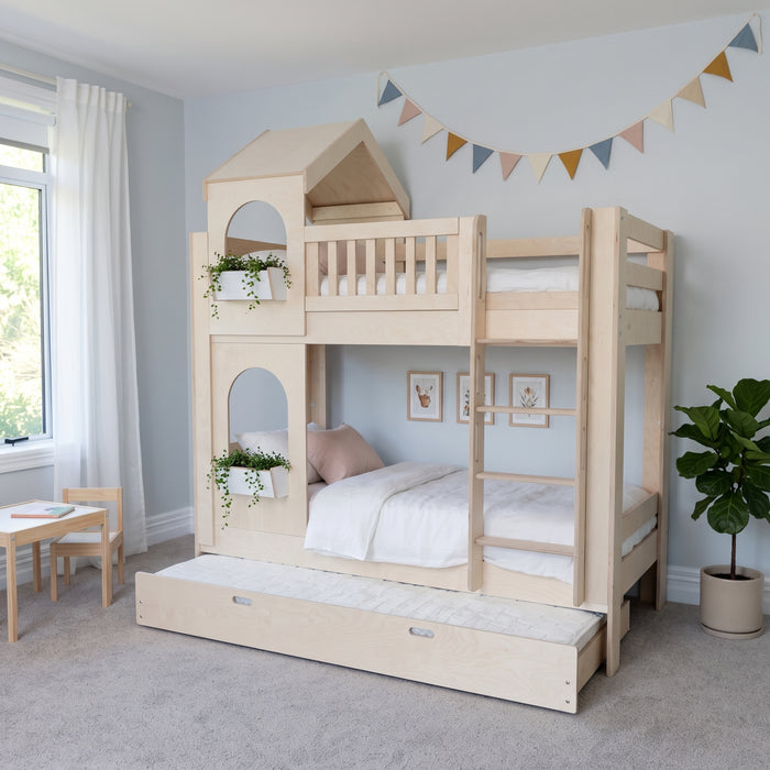 Hideaway bunk bed