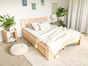 Scandi Double bed PINE