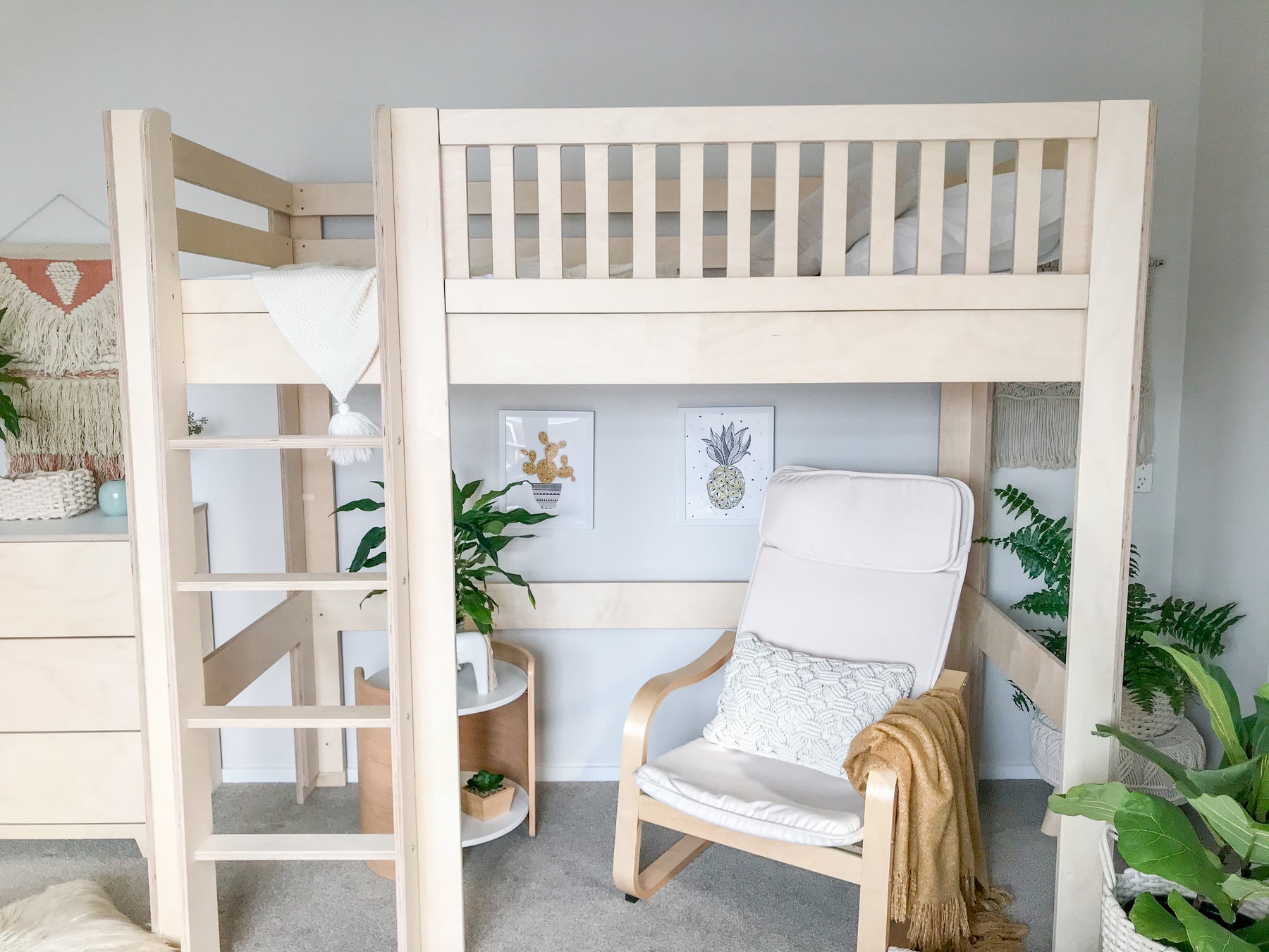 Scandi Loft bed – Magic of wood NZ