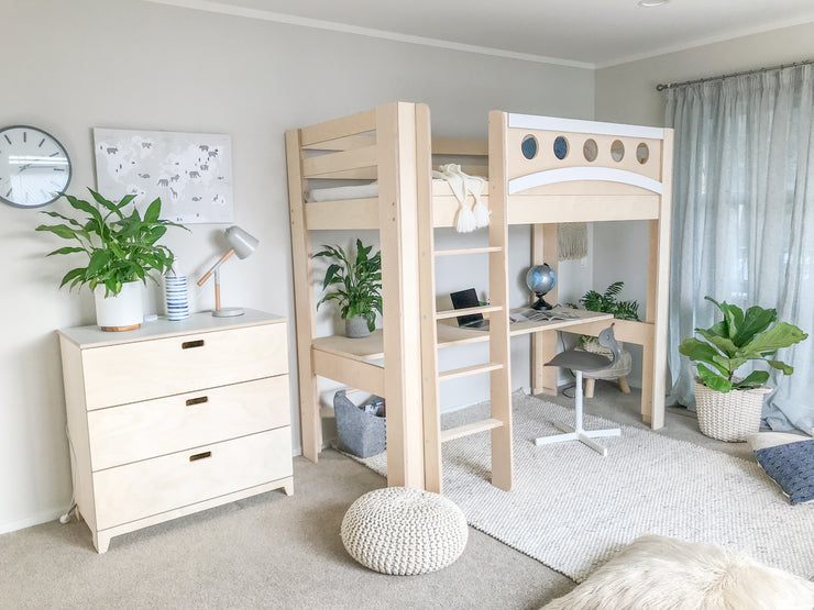 The Sailor Loft bed with desk