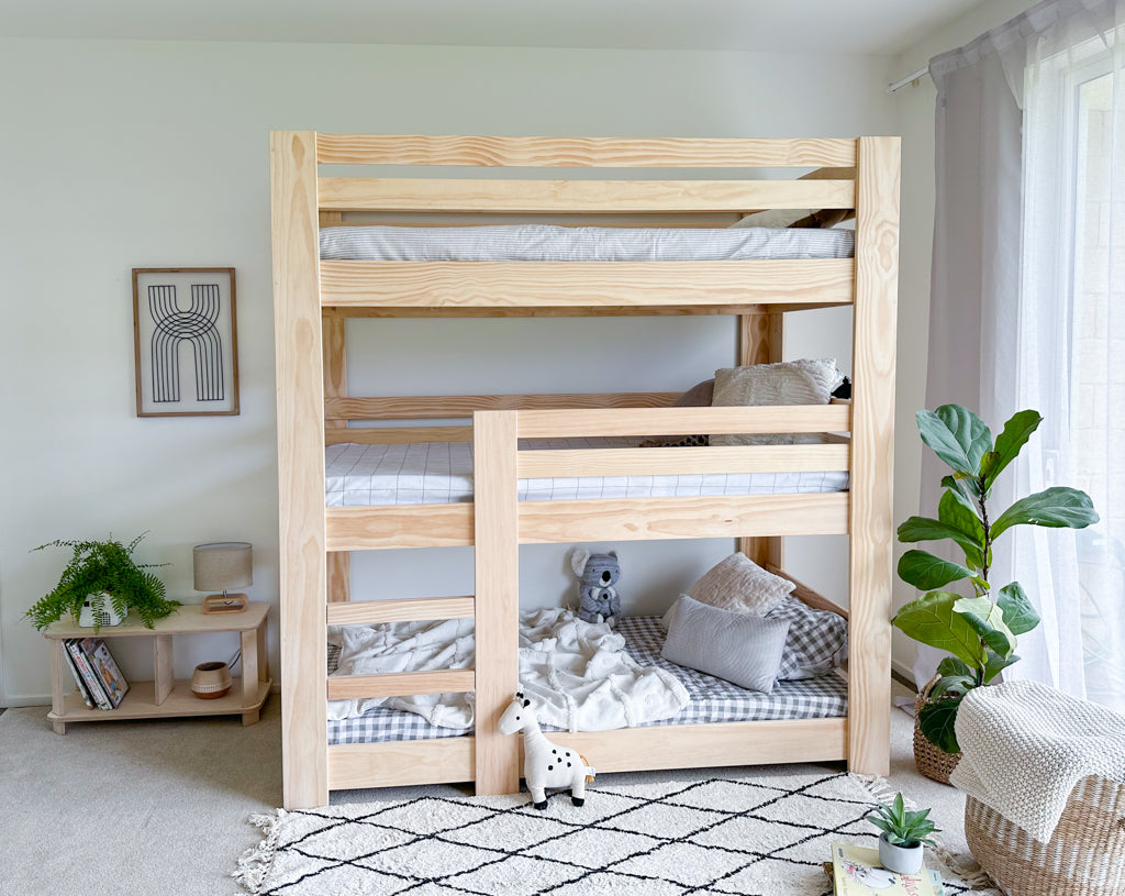 Triple bunk beds PINE – Tagged 