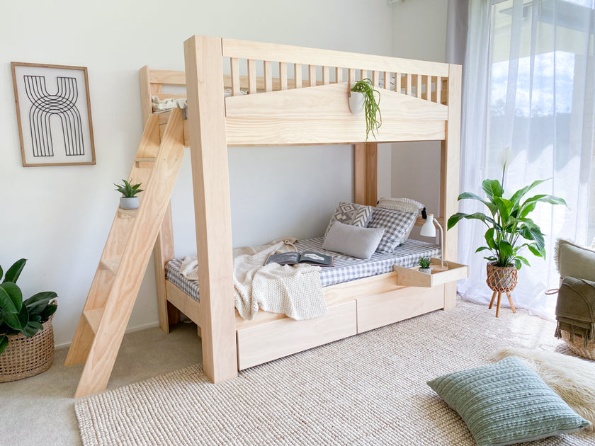 Cozy bunk bed PINE – Magic of wood NZ