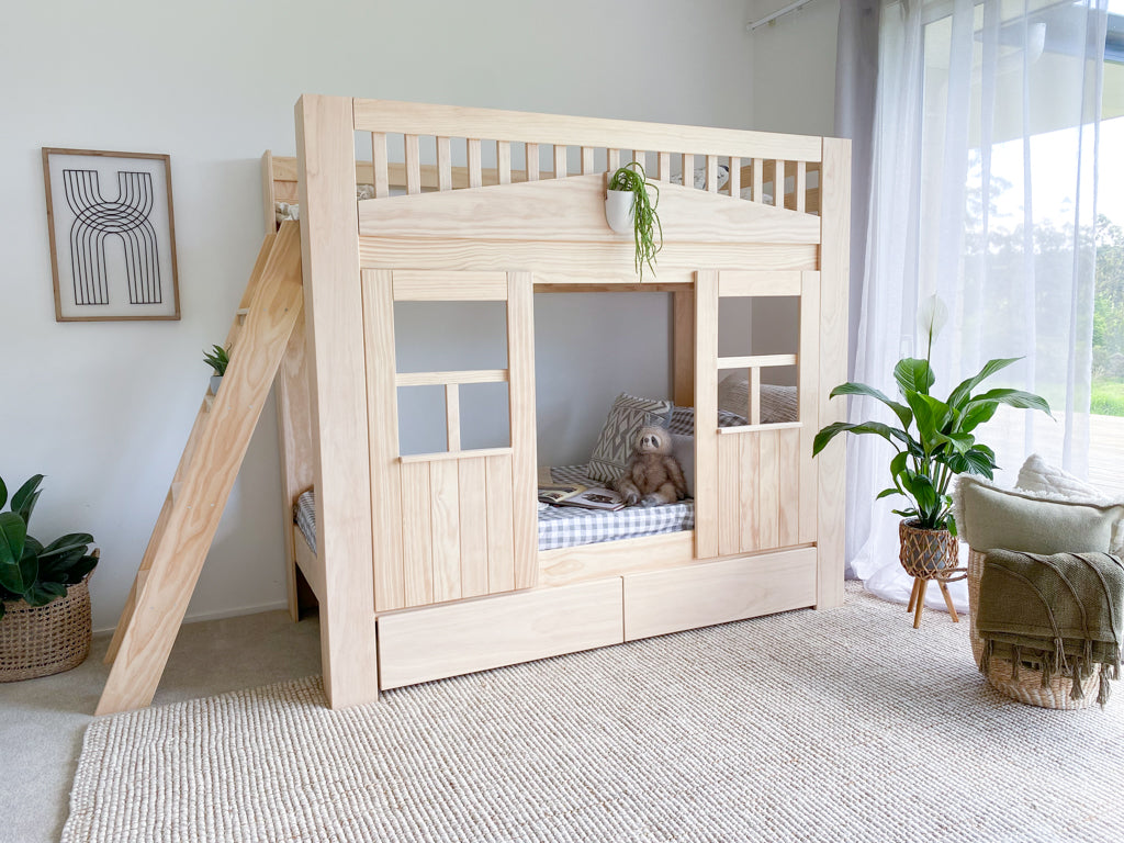 Cottage bunk bed PINE Magic of wood NZ