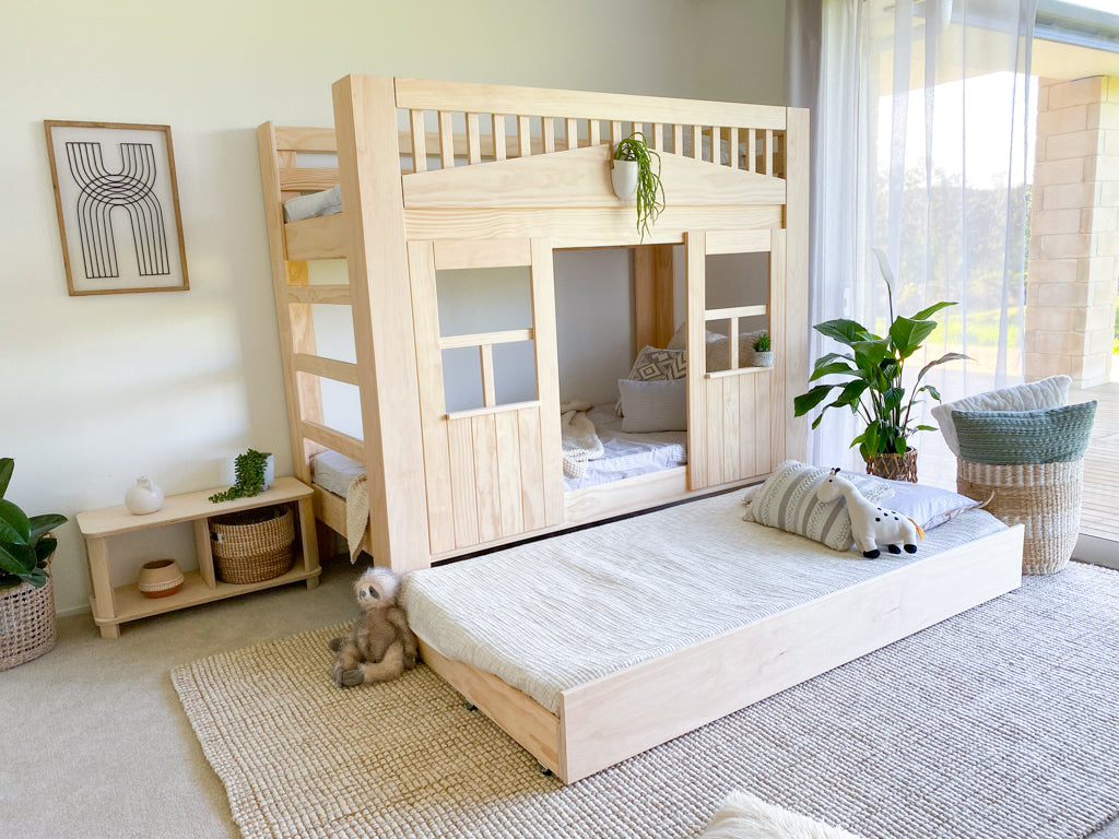 Cottage bunk bed PINE Magic of wood NZ