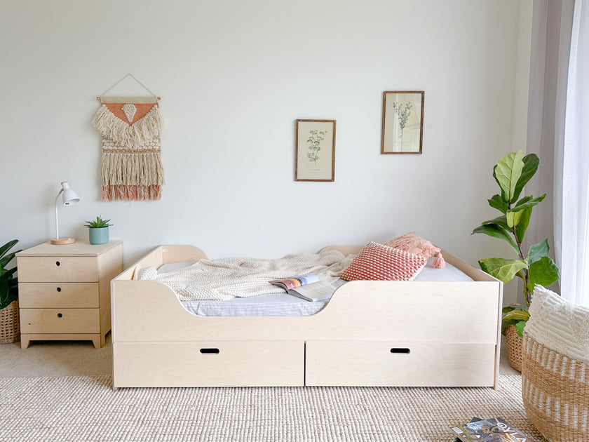 Modern bed PLY Magic of wood NZ
