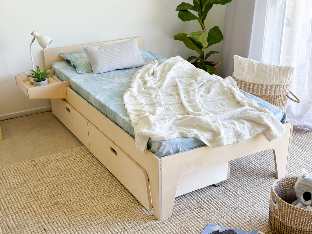 Bed Frame Elegant Magic of wood NZ