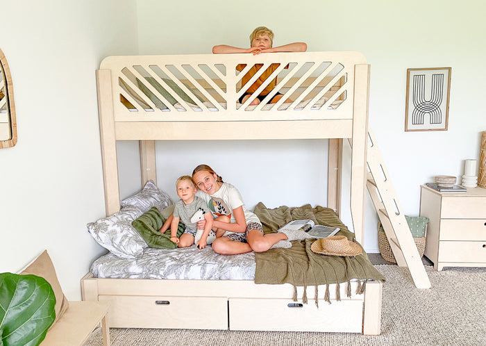 Family Boho bunk bed