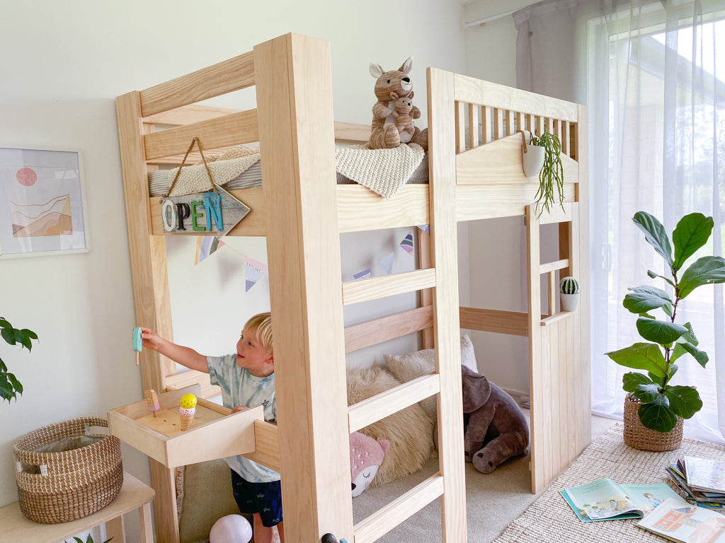 Tree House loft bed PINE Magic of wood NZ