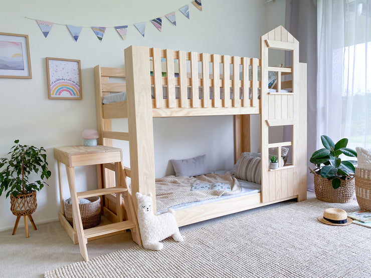 Country LOW bunk bed PINE