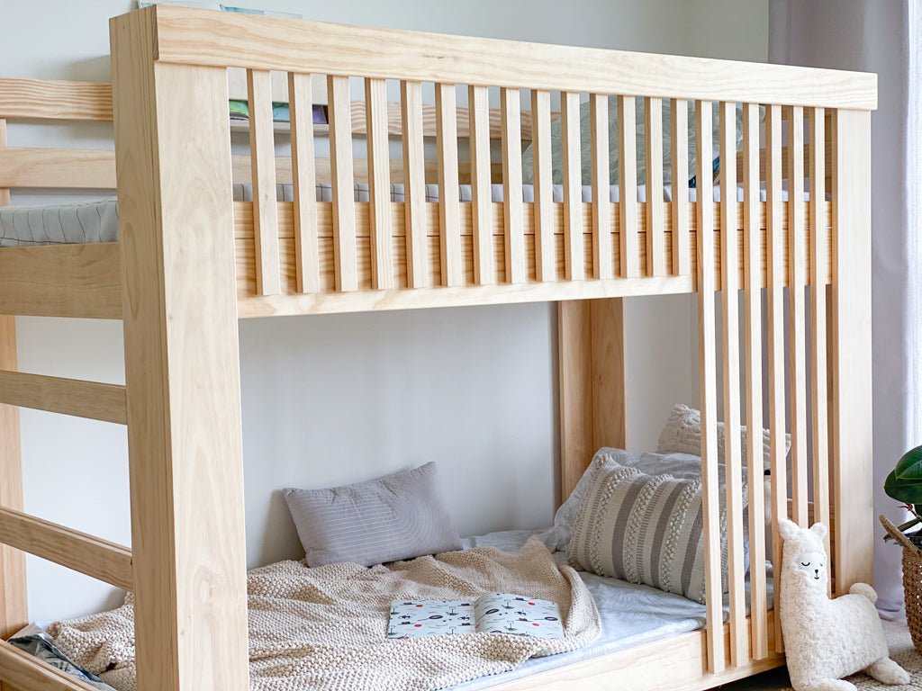 Scandinavia LOW bunk bed PINE Magic of wood NZ