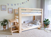 Classic LOW bunk bed PINE