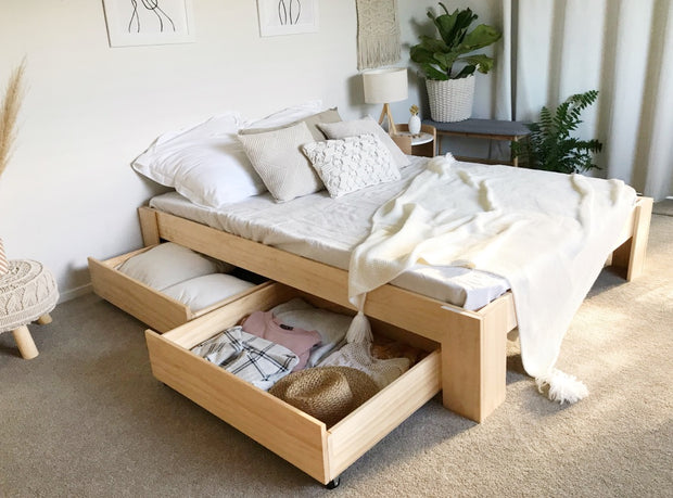 Double bed frame PINE