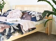 Solid Double bed PINE