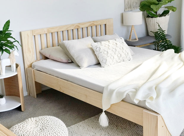 Scandi Double bed PINE